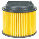 Einhell filtre plissé avec capuchon pour aspirateur humide et sec
