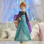 Disney la reine des neiges 2 - poupée princesse disney anna chantante (français) en tenue de reine - 27 cm