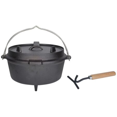 Esschert Design Marmite 6 5 L noir FF235