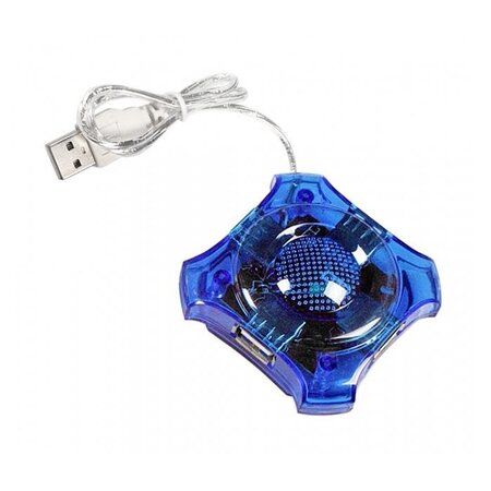 Hub USB Star EA150B 4 ports USB 2.0 Bleu ESPERANZA