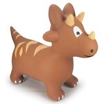JAMARA Animal rebondissant Dino avec pompe Marron