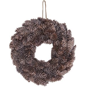 Couronne de pommes de pin Ø 32 cm