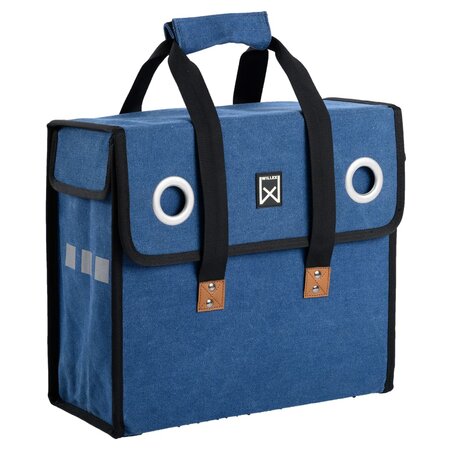 Willex sacoche de vélo 18 l bleu