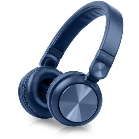 MUSE M-276 BTB Casque Bluetooth -  Autonomie 10h - Bleu