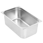 vidaXL Récipients Gastronorm 2 Pièces GN 1/1 200 mm Acier inoxydable