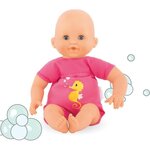 Corolle - bébé bain plouf fuchsia