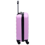 vidaXL Valise rigide Rose ABS