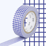Masking Tape MT Quadrillage bleu