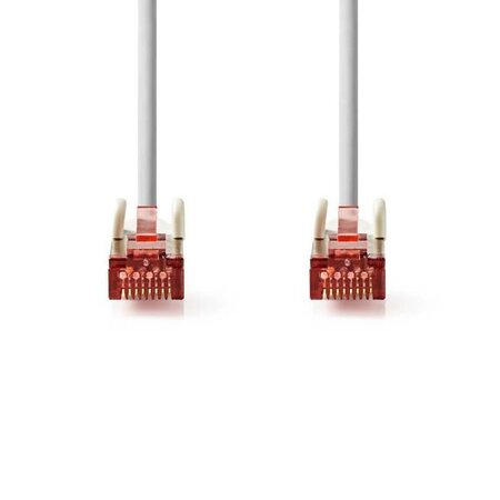 NEDIS Cat 6 S/FTP Network Cable - RJ45 Male - RJ45 Male - 3.0 m - Gris
