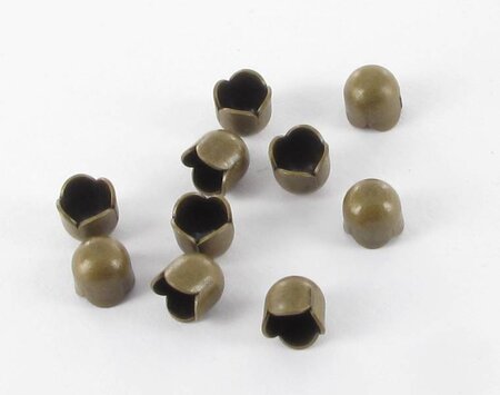 Embout tulipe Ø 4 mm Bronze (lot de 10)
