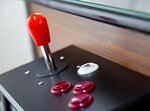 Table vidéo 2 joueurs marron