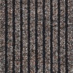 vidaXL Paillasson rayé Beige 60x80 cm