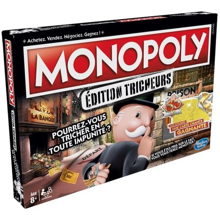 Hasbro monopoly tricheurs - la chance vous sourit