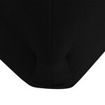 vidaXL Housses extensibles pour table 2 pièces 183 x 76 x 74 cm Noir
