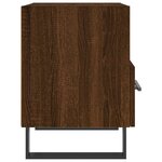 vidaXL Table de chevet chêne marron 40x35x47 5 cm bois d’ingénierie