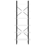 vidaXL Armoire haute Blanc 80x30x210 cm Aggloméré