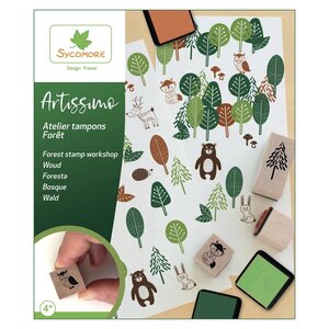 Artissimo - Atelier tampons bois foret