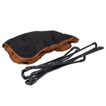 Bo-Camp Chaise papillon de camping pliable Himrod Argile