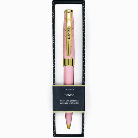 Stylo prénom femme Pastel Chic - Denise - Draeger