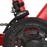 vidaXL Vélo de montagne 21 vitesses Roues 29 pouces Cadre 53 cm Rouge