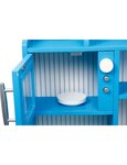 Cuisine pour enfant en bois bleue "ZANE" 30 x 74 x 103 cm