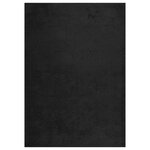 vidaXL Tapis shaggy à poils longs Noir 140x200 cm