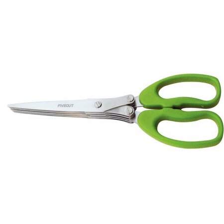 Ciseaux fantaisie 5 lames 20 cm