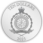 Pièce de monnaie en Argent 10 Dollars g 93.3 (3 oz) Millésime 2023 HAN SOLO