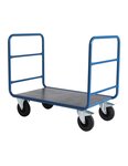 (CHARIOT TUBULAIRE 1 COTE) Chariot de manutention tubulaire 500 kg 1 côté