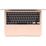 Apple - 13 3 macbook air (2020) - puce apple m1 - ram 8go - stockage 256go - or - azerty