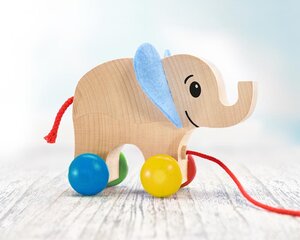 L'éléphant Yambo - Jouet en bois