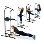 Barre de traction sur pied multifonction ajustable olympe chaise romaine musculation complète