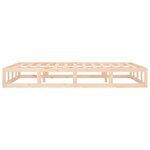 vidaXL Cadre de lit 160x200 cm Bois massif