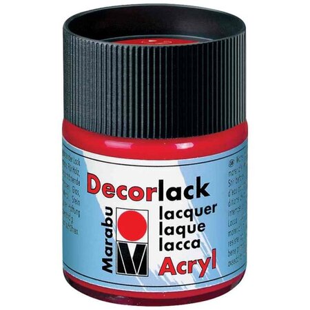 Flacon 50 ml Peinture Acrylique DECORLACK Rose MARABU