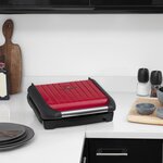 GEORGE FOREMAN Gril Acier M Rouge