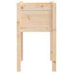 vidaXL Jardinière d'extérieur 50x50x70 cm Bois de pin massif