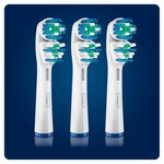 Oral-b brossettes de rechange x3 dual clean