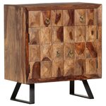 vidaXL Armoire latérale 70x35x75 cm Bois solide