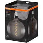 Osram edition 1906 globe 200mm led clair filament var smoke 5w=12 e27 chaud