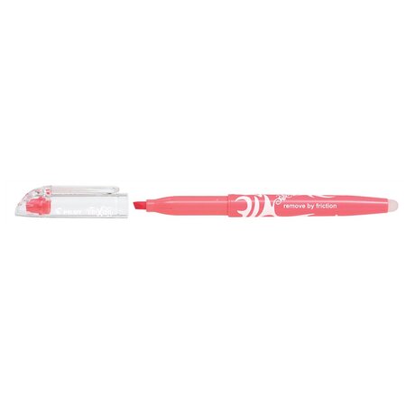 Surligneur frixion light natural pointe biseautée rouge pilot