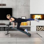 Banc de musculation apollon appareil de fitness multifonction avec hauteur d'inclinaison réglable - charge max 110kg