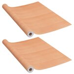 vidaXL Film autoadhésif pour meubles Chêne japonais 500x90 cm PVC