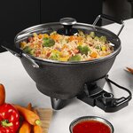Princess Wok électrique pour sauté 1400 W Noir