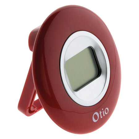 Thermomètre d'intérieur rouge - Otio