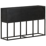 vidaXL Buffet 115x30x76 cm Bois massif de manguier