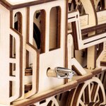 Robotime Train mécanique en bois Locomotive