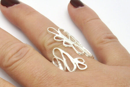 Bague lacet Argent 925