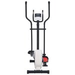 vidaXL Vélo elliptique magnétique avec mesure du pouls