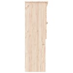 vidaXL Dessus de commode ALTA 77x30x92 cm bois massif de pin