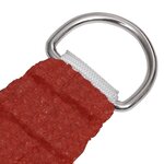 vidaXL Voile d'ombrage 160 g/m² Rouge 4x4x5 8 m PEHD